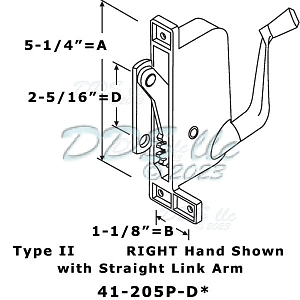 Keller - Air Control Awning Operator RH 41-205PW D 2
