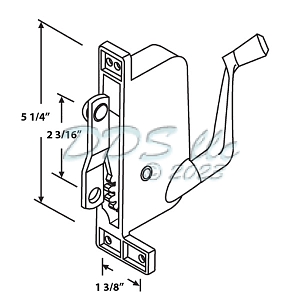 Stanley 47 Awning Operator RH 41-207P D 3
