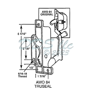 Truseal Awning Operator RH 41-288P D 3