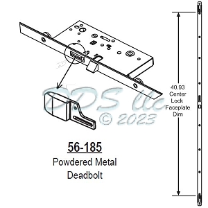 XP-25 Multipoint Lock 56-185 2