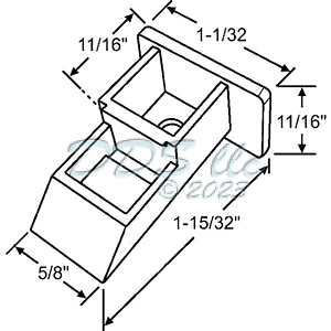 Sash Guide 60-957W 3