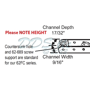 62FC Series Tilt Channel Balance 62FC-35B-18 2