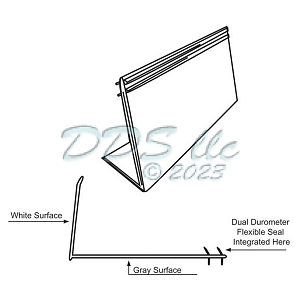 Snap In Vinyl Glazing Bead 65-183W 3
