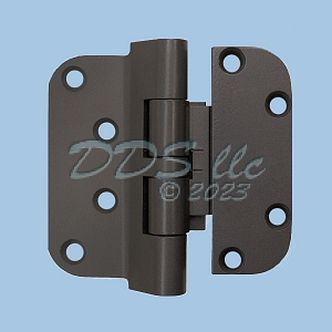 Aluminum RH Rustic Umber Set Hinge 3052156 2