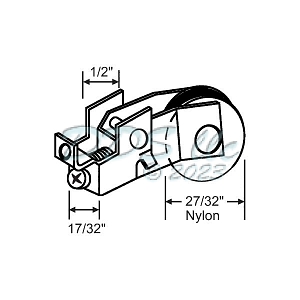 Sliding Window Roller 9-291F 3