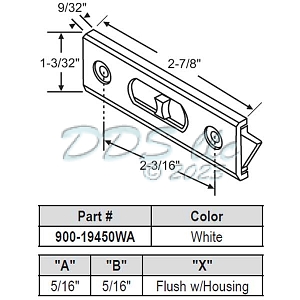 Tilt Latch 900-19450WA 2