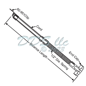 Crossbow Window Balance 960SP-3400-19A 2