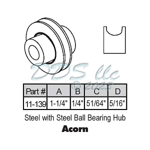 Roller Steel 11-139 2