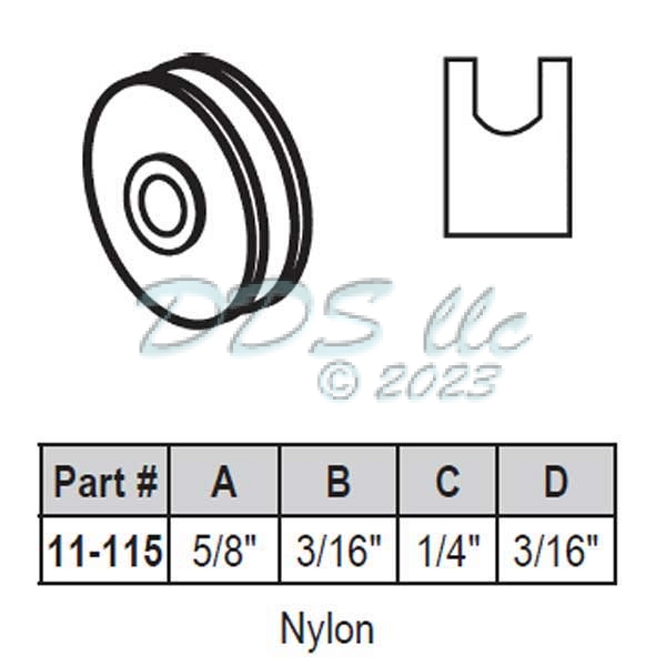 Roller Nylon 11-115 1