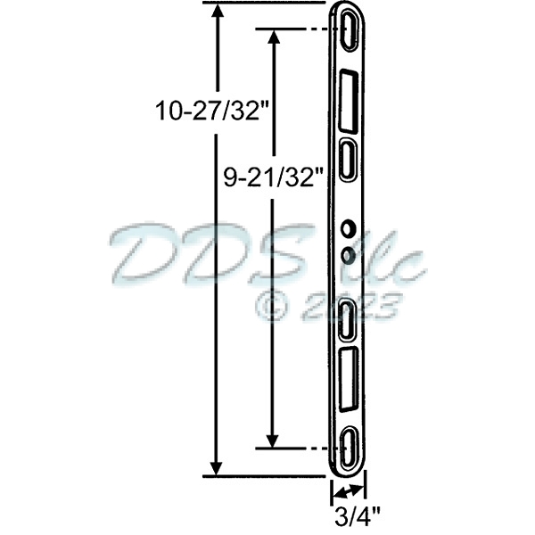 Windoor Sliding Door Keeper Flat 12-441ss 1