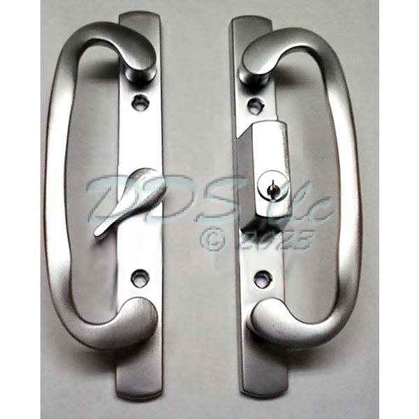 2265 Sash Controls Handle 13-291BCK Brushed Chrome with Keys 1