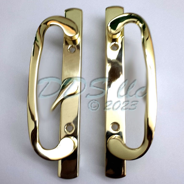 2265 Sash Controls Handle 13-291BP Brass plated 1