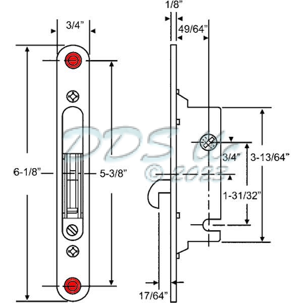 Mortise Lock 16-333 1