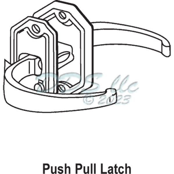 Push Button Latch 17-67 1