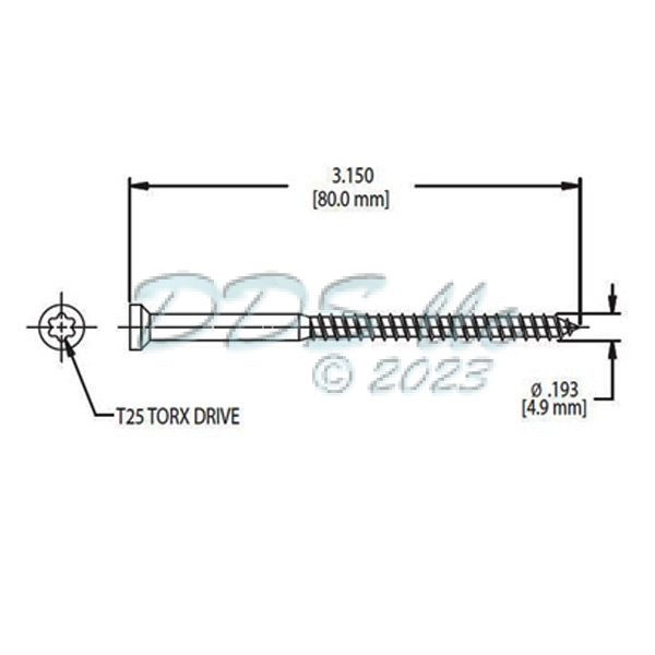 Truth Jamb Jack Screw 20-202 1