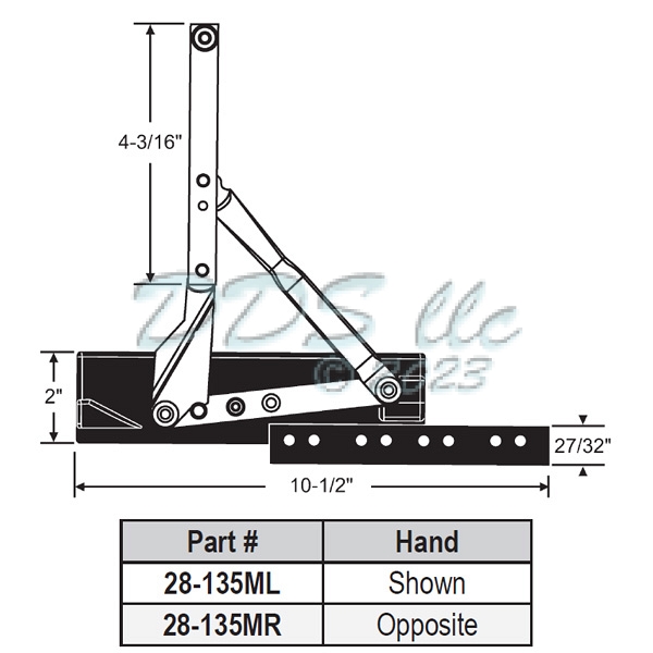 Friction Hinge 28-135ML 1