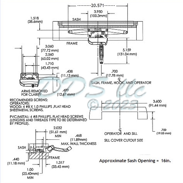 Awning Operator 29-267 1