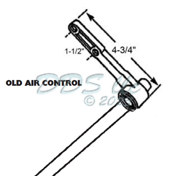 Torque Bar Assembly Old Air Control 33-157-35-7-16 1