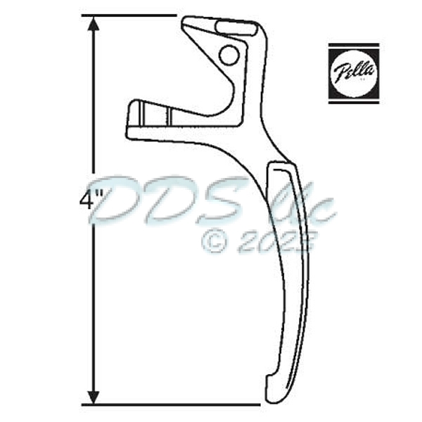 Pella Casement Window Handle 34-112 1