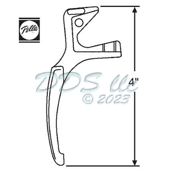 Pella Casement Window Handle 34-113 1