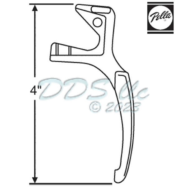 Pella Casement Window Handle 34-114 1