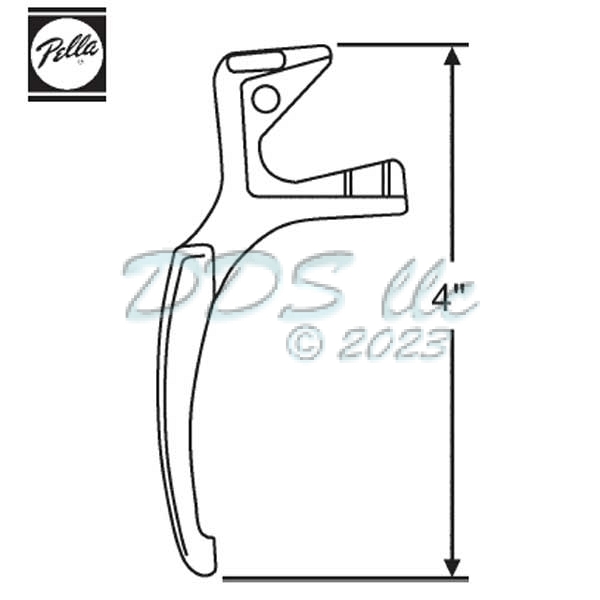 Pella Casement Window Handle 34-115 1