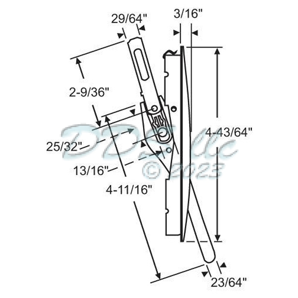 Multi-Point Lock 34-136-3 1