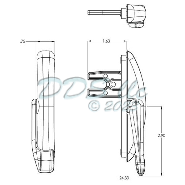 Multi-Point Lock 34-144-9G 1