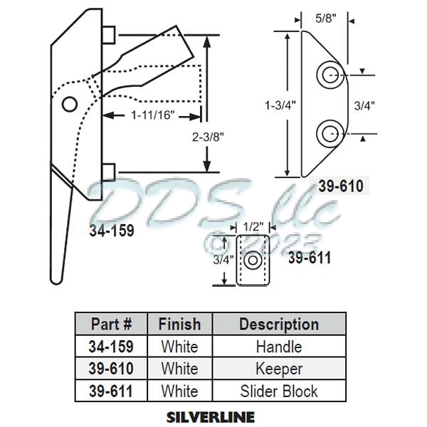 Multi-Point Lock Keeper 39-610 1