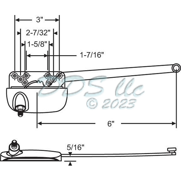 Sill Mounted Casement Operators 36-211-3E 1