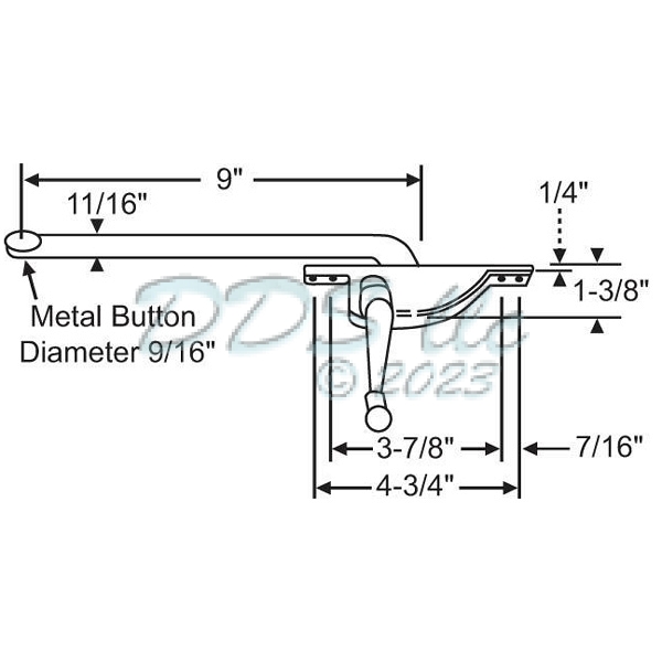 Face Mount Casement Operator 36-314 1