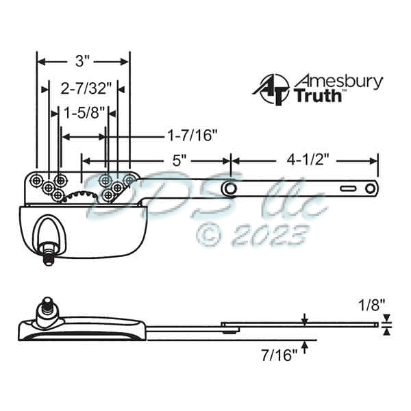 Truth Casement Operator 36-391-1E 1