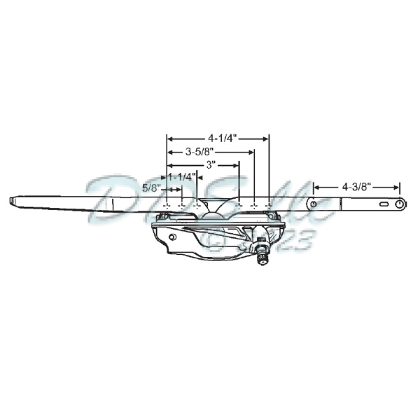 Ashland Dual Arm Casement Operator 36-565ss 1