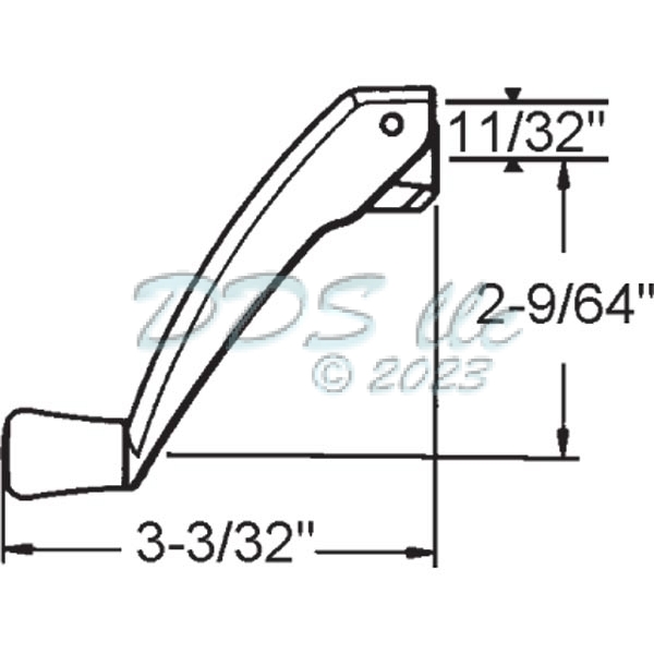 Truth Folding Handle 37-109FH-3 1