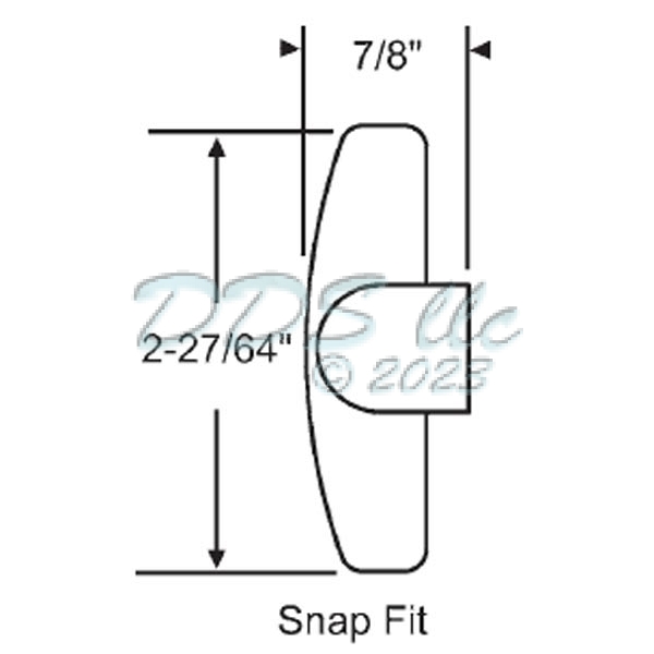 T-handle Bronze 37-140-1 1
