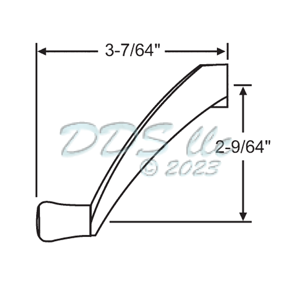 Truth Contour Handle 37-150-1 1