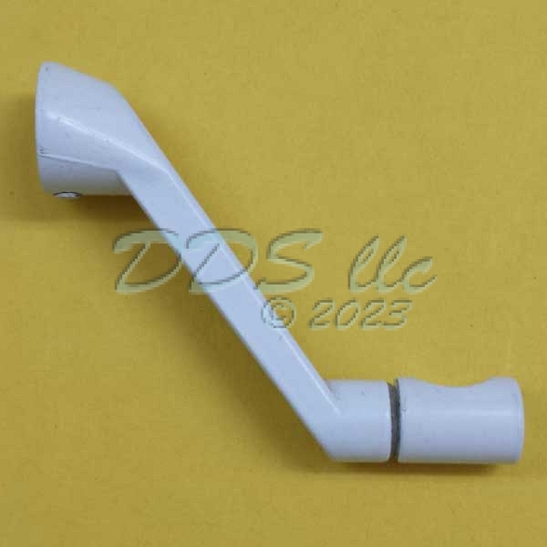 Casement Crank Handle Blue White 37-157BEW 2