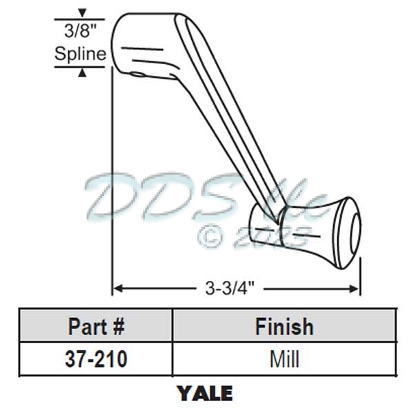 Yale Handle 37-210 2