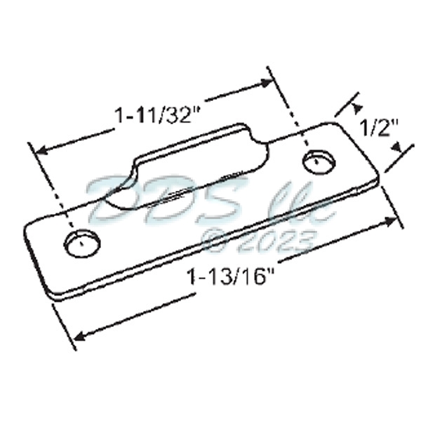 Concealed Snubber 39-303ss 1