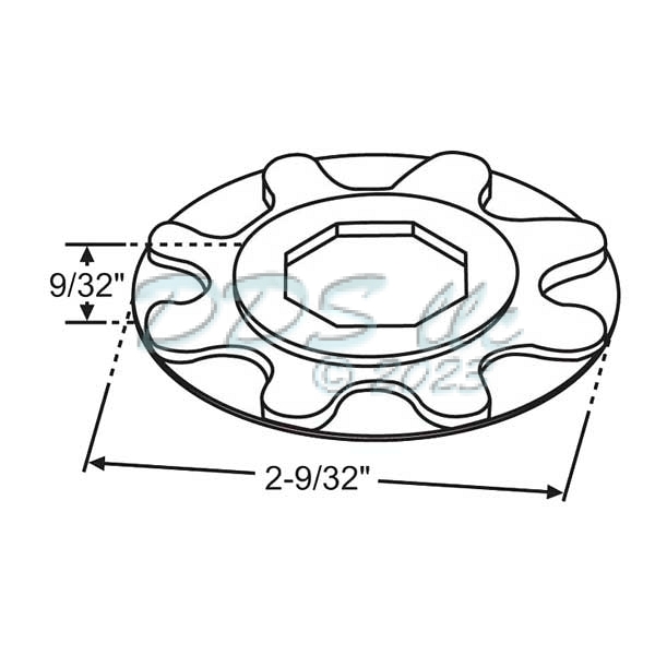 Roto Star Sprocket 39-808 1