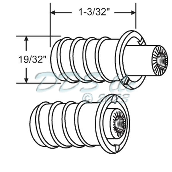 Vent Locks 50-1201CH 2