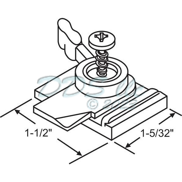 Thermagard Window Sash Lock 50-619LHA 1