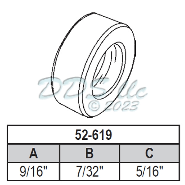 Sliding Window Wheels 52-619 1