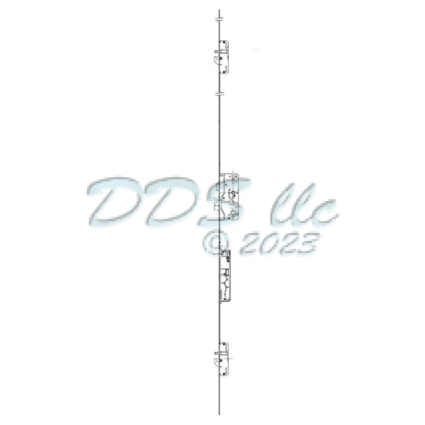 Electronic Multi Point Lock 56-876 1