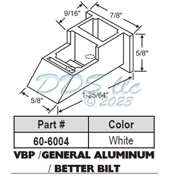 Sash Guide 60-6004 1