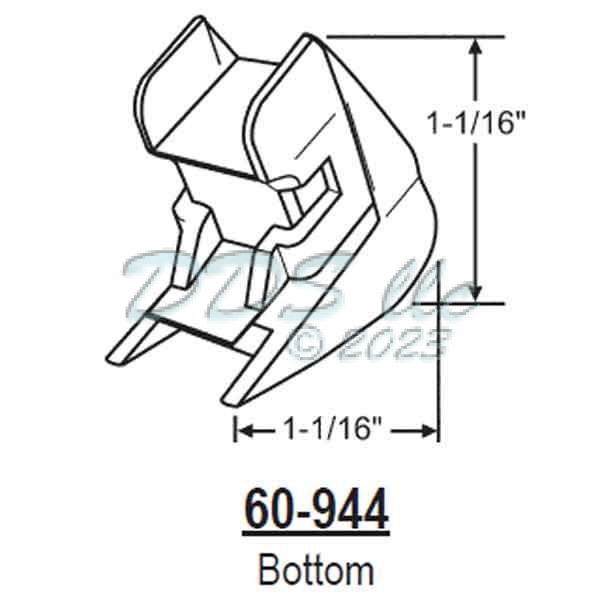 Sash Bottom Bracket 60-944 1