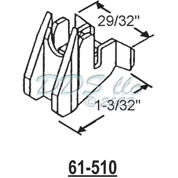 61 Series Bottom Bracket 61-510 1