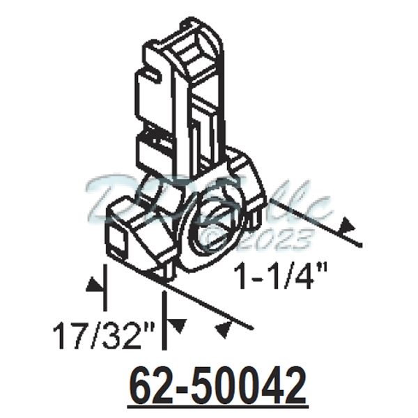 Pivot Lock Shoe T lock 62-50042 1