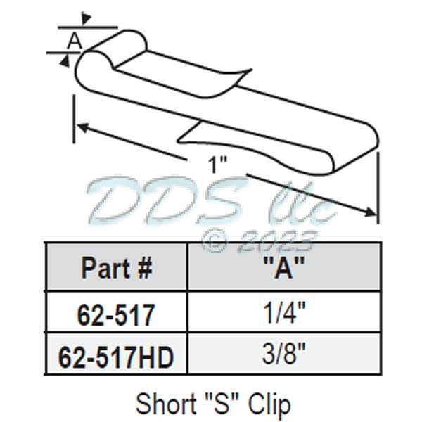 Short S Clip 62-517 1