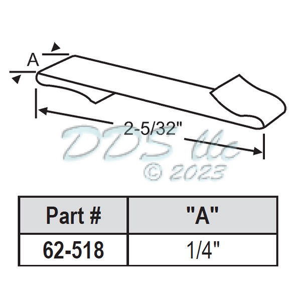Long S Clip 62-518 1